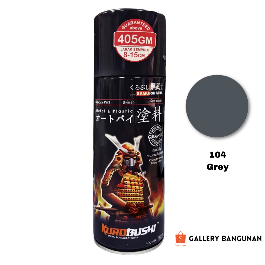 Samurai 104 Grey | Pilok Samurai | Pilox Samurai