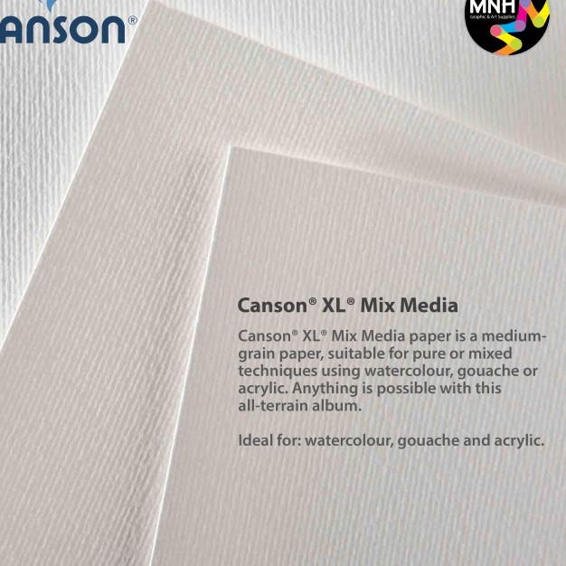 

Drawing Book Canson XL Mix Media 300G A3 - A5 - A4