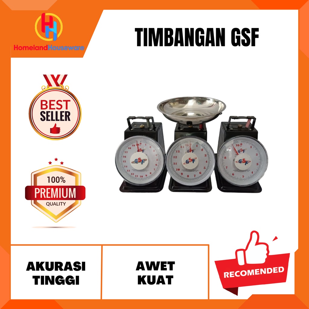 (SIAP KIRIM) TIMBANGAN BUAH GSF 10 KG / TIMBANGAN BUAH GSF 15 KG / TIMBANGAN BUAH GSF 20 KG / TIMBAN