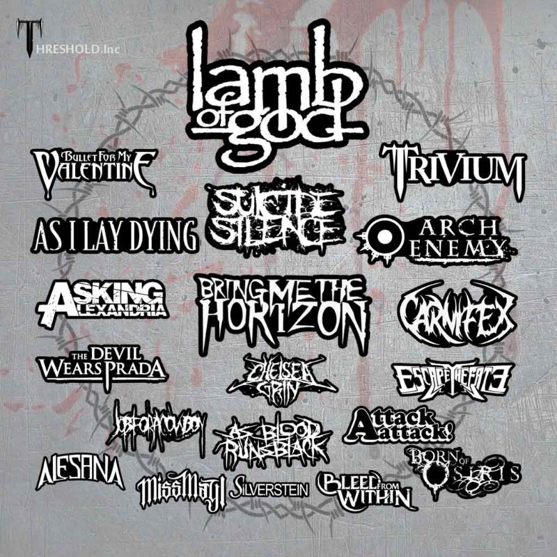 

Sticker band Metal Pack / sticker Case / hypecore [Anti air]/ cutting pola (kisscut)