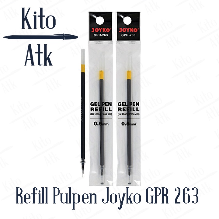 

Isi Refill Pulpen Joyko GPR-263 0.5 mm /Isi Ulang Pen/ Gel Pen Refill