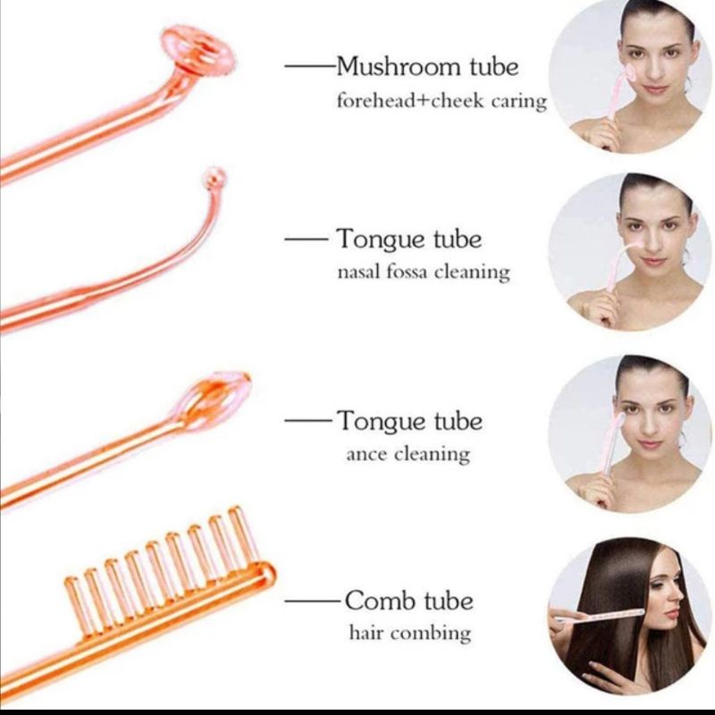 high frekuency HF frekuensi tinggi alat facial portable skincare penghilang jerawat