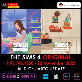 (Windows Mac M1 M2) The Sims 4 ORIGINAL + All DLCs