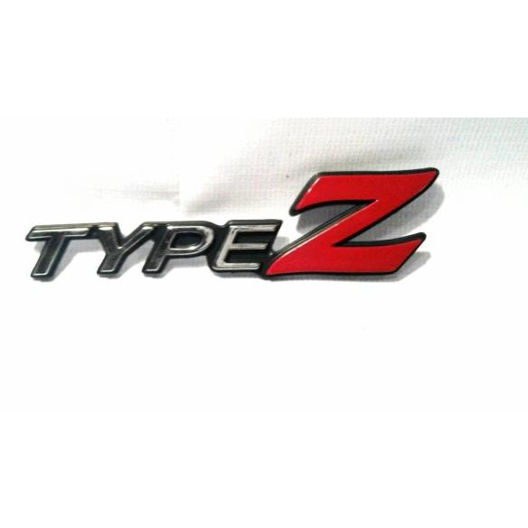 Emblem Honda City Type Z Crome Merah