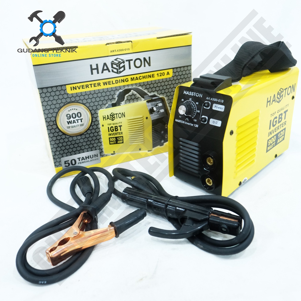 Mesin Las Inverter 120A 4300-010 HASSTON PROHEX  / Travo Las Trafo Mesin Las Listrik 120A 4300 010 HASSTON