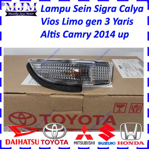 Lampu Sein Sigra Calya Vios Gen 3 Yaris alatis Camry Limo Original 2015 2016 2017 2018 2019 2020 2021