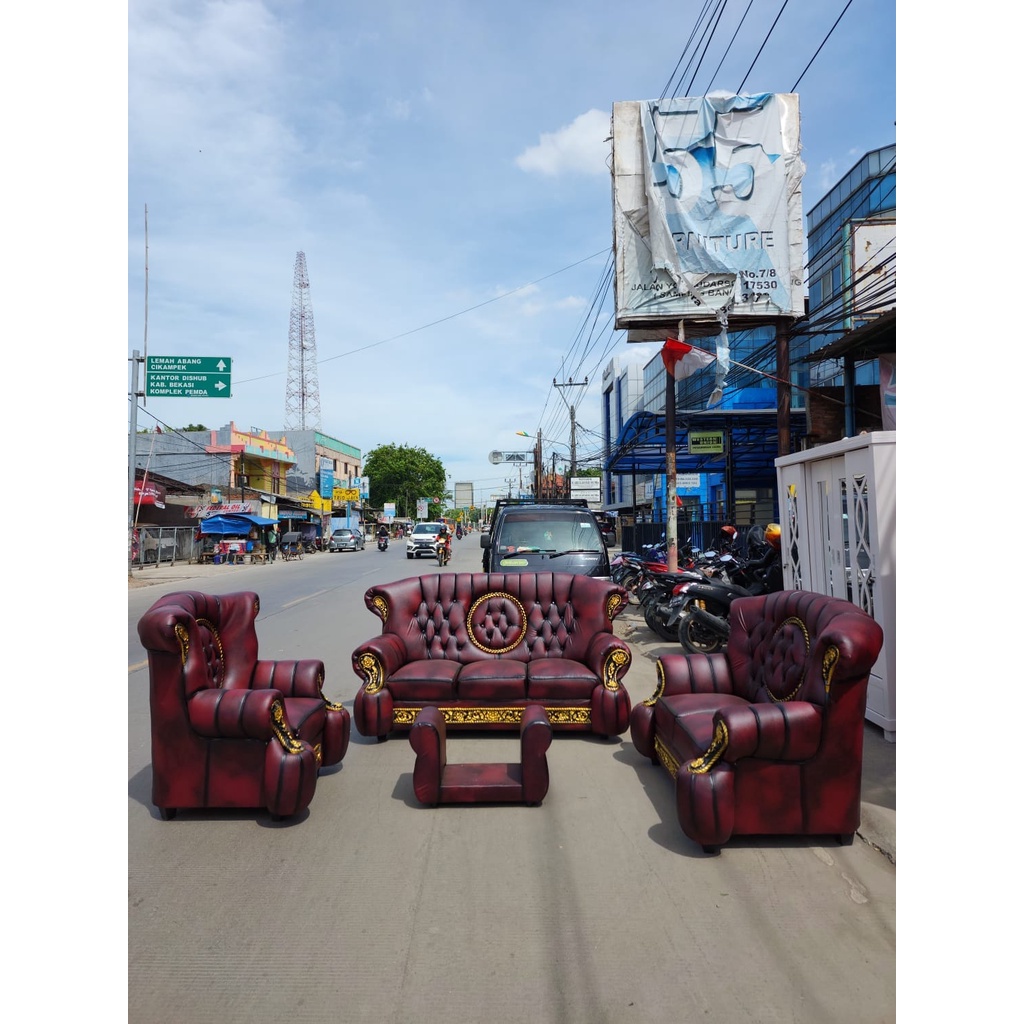 FREE ONGKIR 20KM / SOFA JAGUAR 321 RESIN / SOFA JUMBO 321 / SOFA MEWAH 321