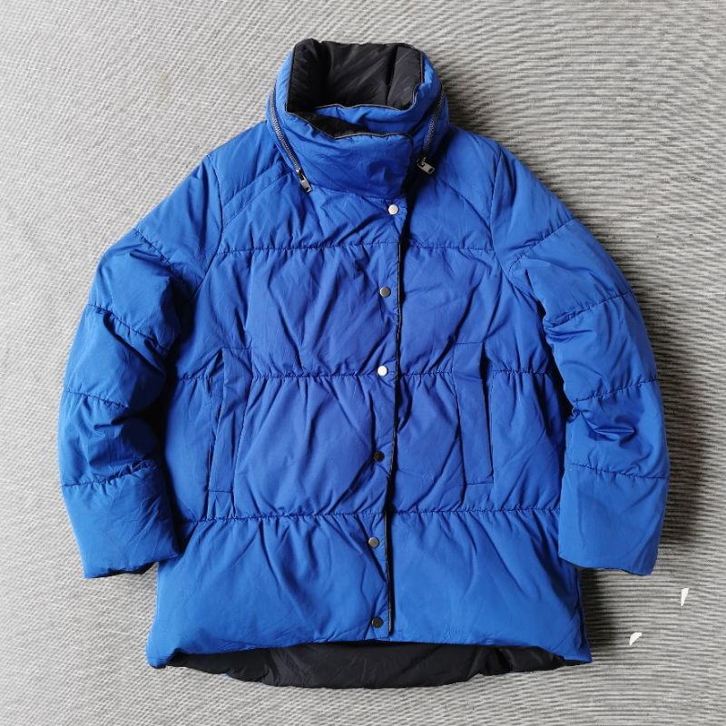 NINE SIX 96 DOWN JACKET UNISEX FASHION BULANG BULU ANGSA SECOND SIZE M