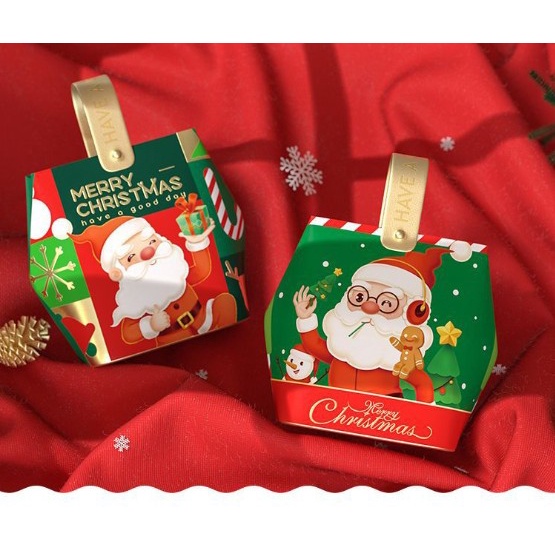 

Gift Box Natal Santa Kotak Souvenir Natal Merry Chritsmas Box Natal Lucu