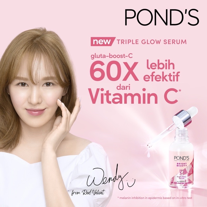 Ponds Bright Beauty Triple Glow Serum 30 g  - Pond's Mencerahkan wendy white ORIGINAL COD