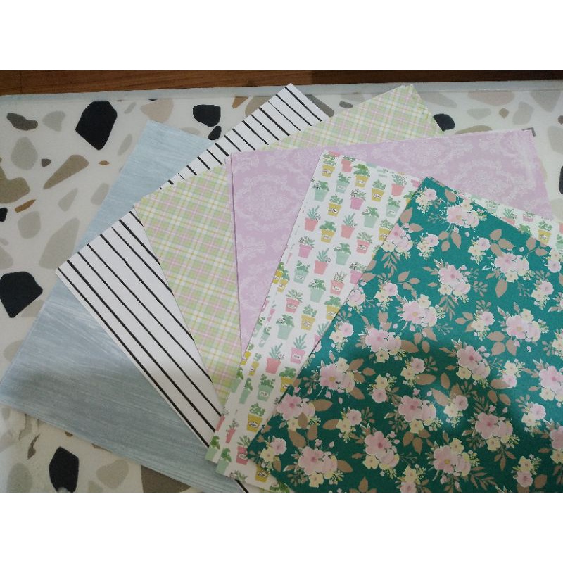 kertas lipat origami scrapbook motif 15x15 cm 24 lembar