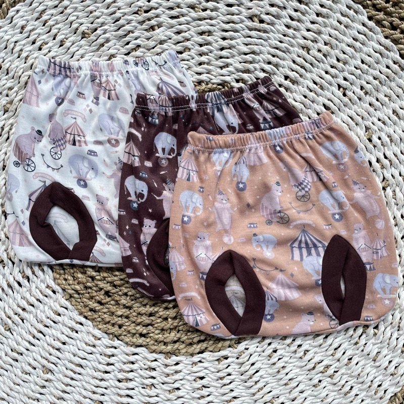 3 PCS Celana Pop Bayi Celanan Dalem Bayi Celana Pendek Bayi Celana Bayi Baru Lahir DNW BABY