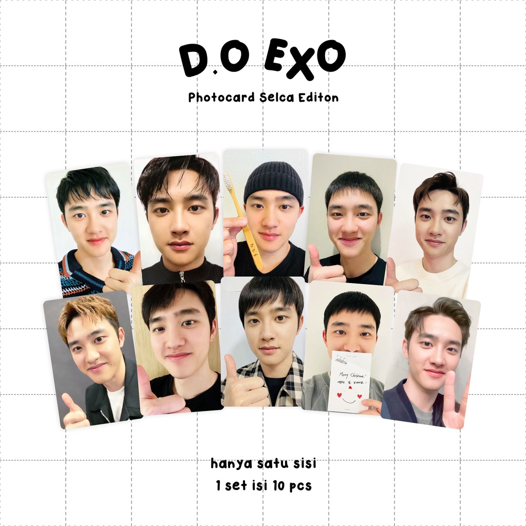 [SET] Photocard EXO Selca Edition