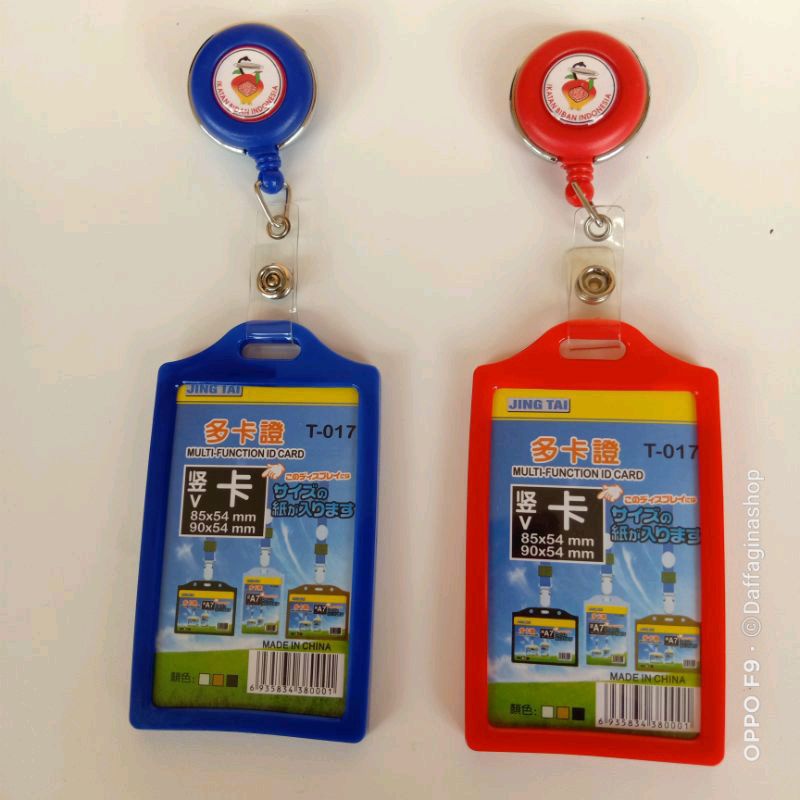 

IBI Ikatan Bidan Indonesia Name Tag Gantungan Id Card Holder Berlogo