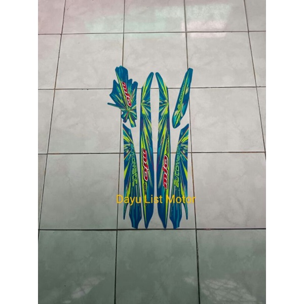 Striping Mio Sporty 2008 biru