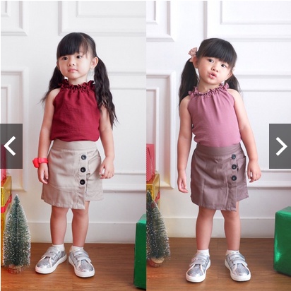 GEMPI GEMPI BLOUSE BAJU ANAK PEREMPUAN / ATASAN BALITA ANAK PREMPUAN LENGAN BUNTUNG 0-7 THN GEMPITA