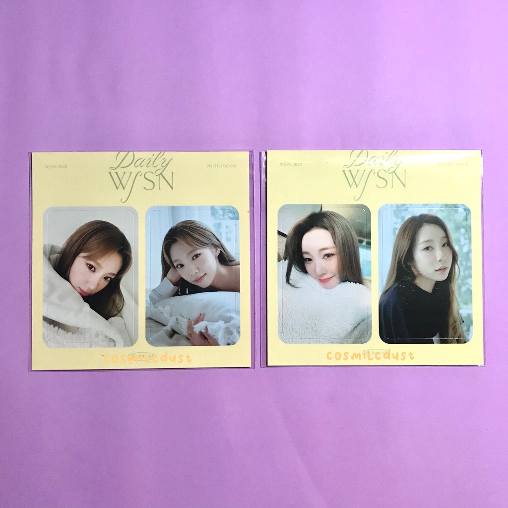 [ready stock] wjsn daily ssq starship square benefit photocard pc yeoreum yeonjung