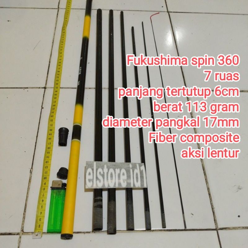 Joran Tegek Cenul 360 Fukushima MASUYO POLE Spin  dam Masterpole 360