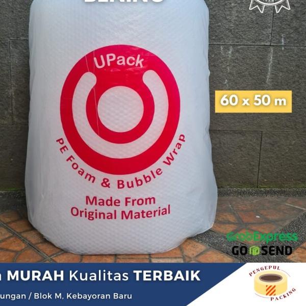 

BUBBLE WRAP UPACK 3KG PREMIUM 60 CM X 50 M - Hitam