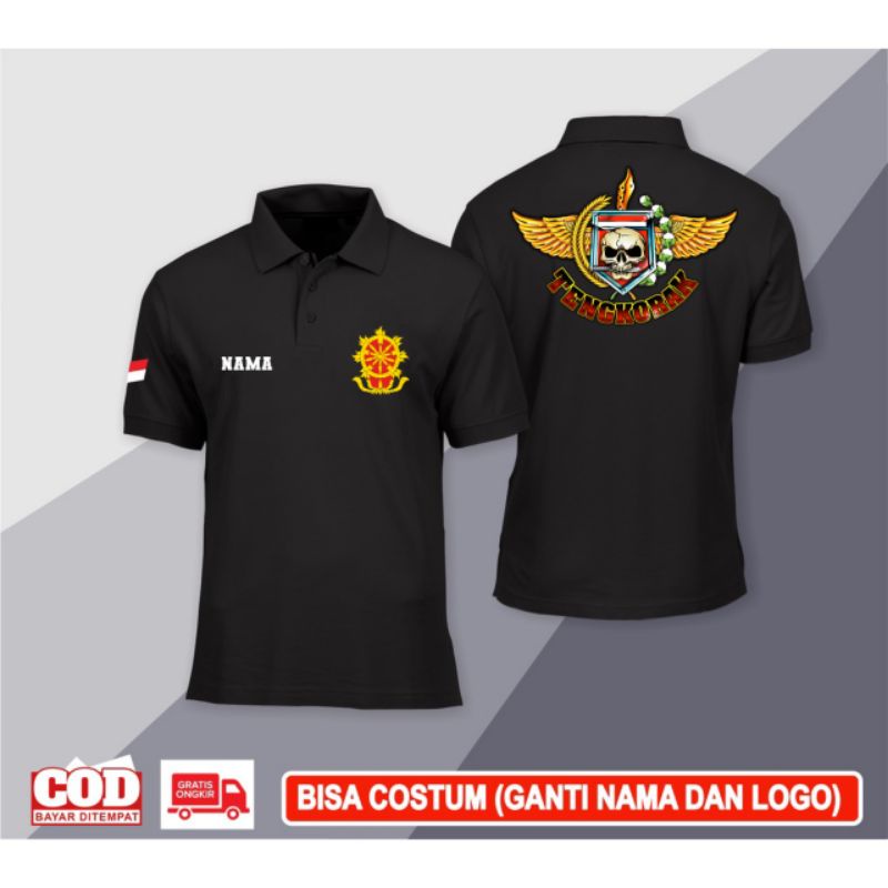 Kaos Polo Kerah Kostrad Batalyon | Kaos Polo TNI military
