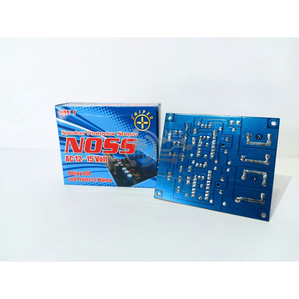 Kit Power Amplifier Speaker Protector Stereo Relay 30A NOSS