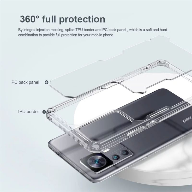 Case Xiaomi 12T 5G Nature TPU Pro Clear Transparan