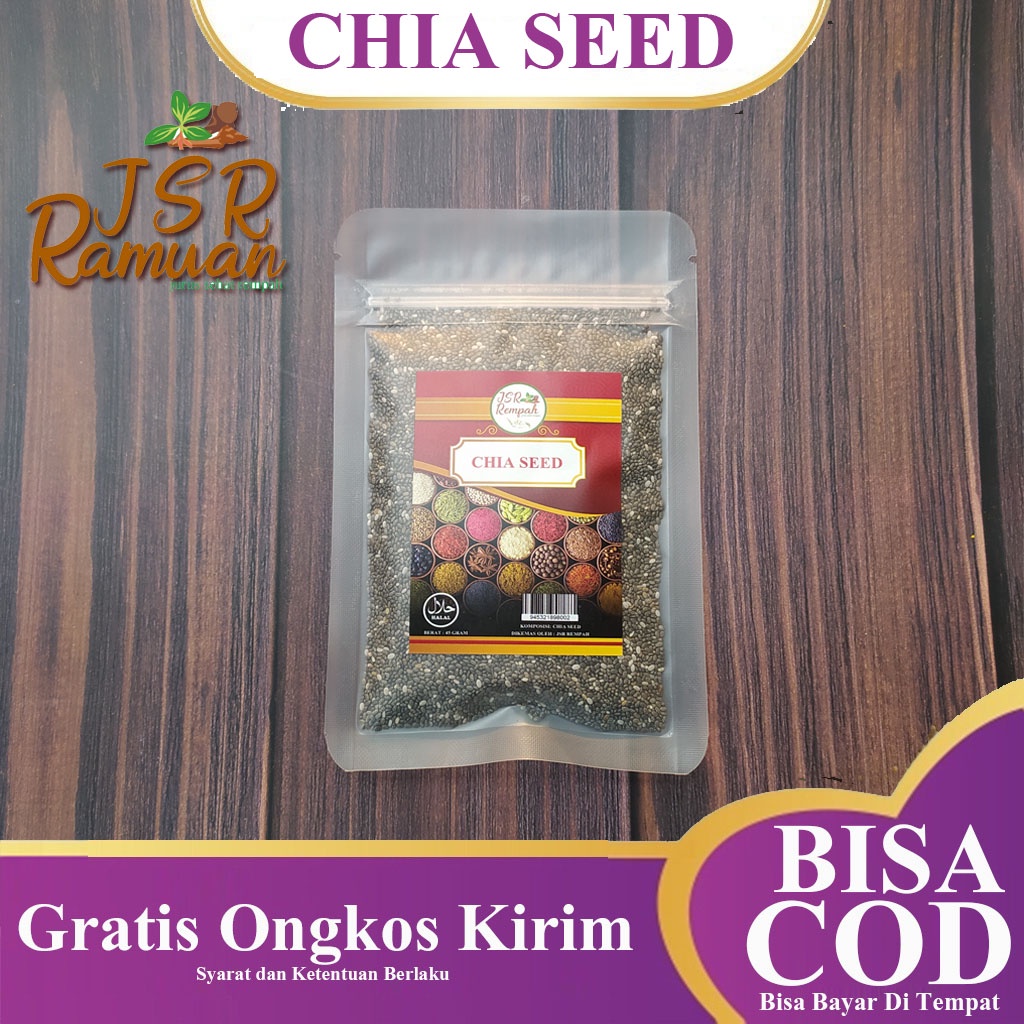 

Chia Seed / Organic Black Chia Seed - By RAMUAN JSR