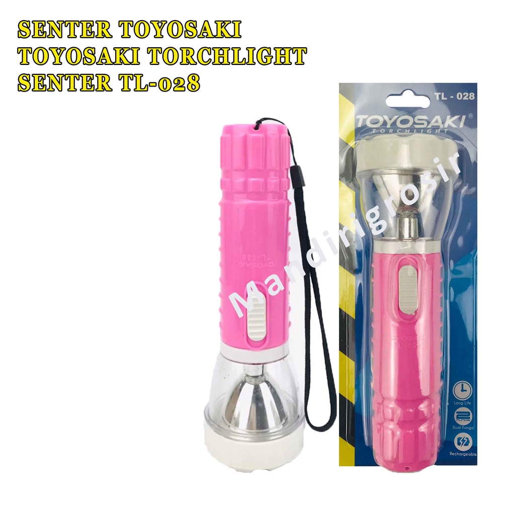 Toyosaki Torchlight * Senter Toyosaki * Lampu Senter LED * Senter TL- 028