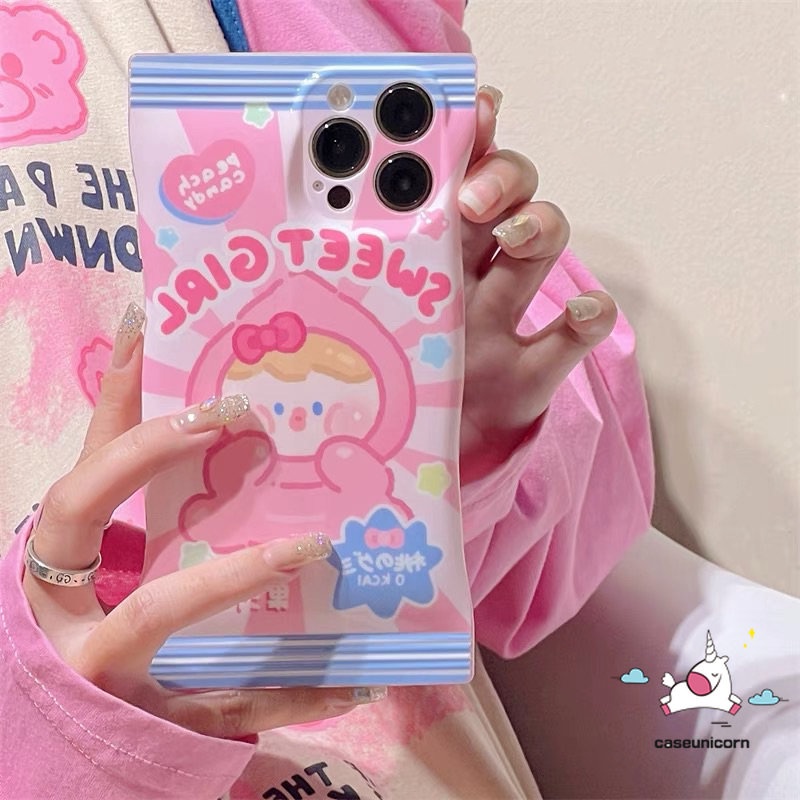 Soft Case Motif Kartun Kobito Untuk iPhone 11 12 13 14 Pro Max XR 7plus 8 7 6 6s 14 Plus X Xs Max SE 2020