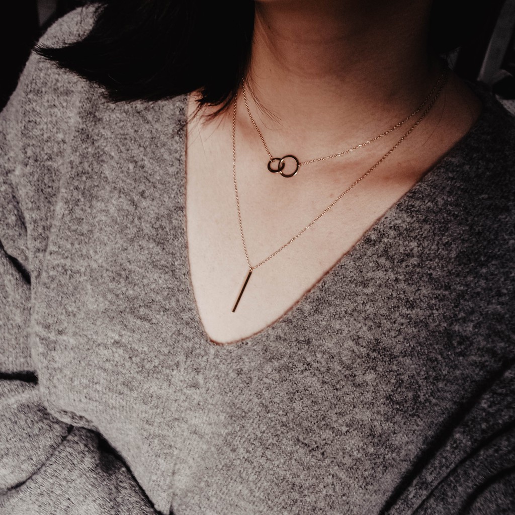 ELLIOT NECKLACE (STAINLESS STEEL + 18K GOLD PLATED) - ANTI KARAT