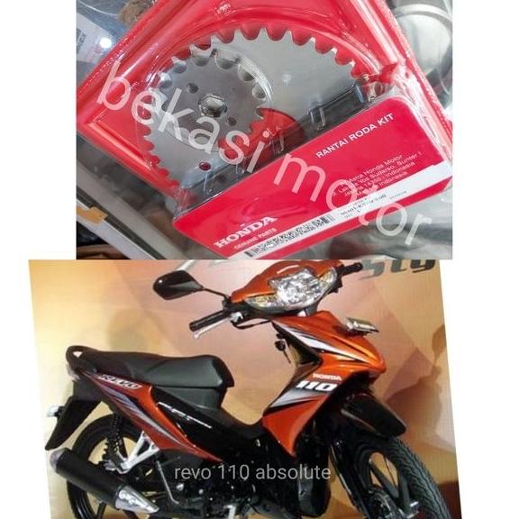 promo Motor Sparepart Motor rantai gear set gearset honda revo absolute 1set