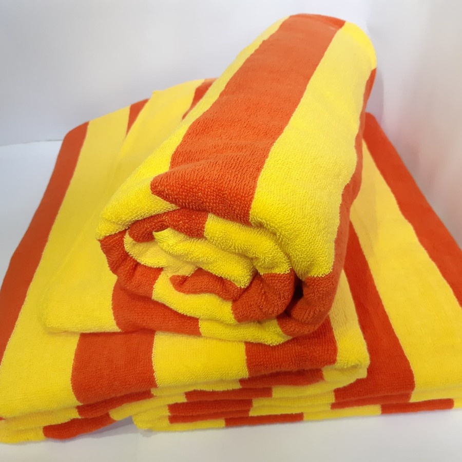 Handuk Pantai Jumbo Ukuran 86 x 150 cm Haduk Mandi Dewasa Super Tebal Lenuta Handuk Mandi 100% Katun