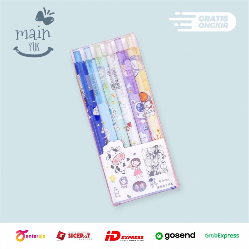 

Mainyuk - Erasable Pen Pena Hapus Pena Bisa Dihapus