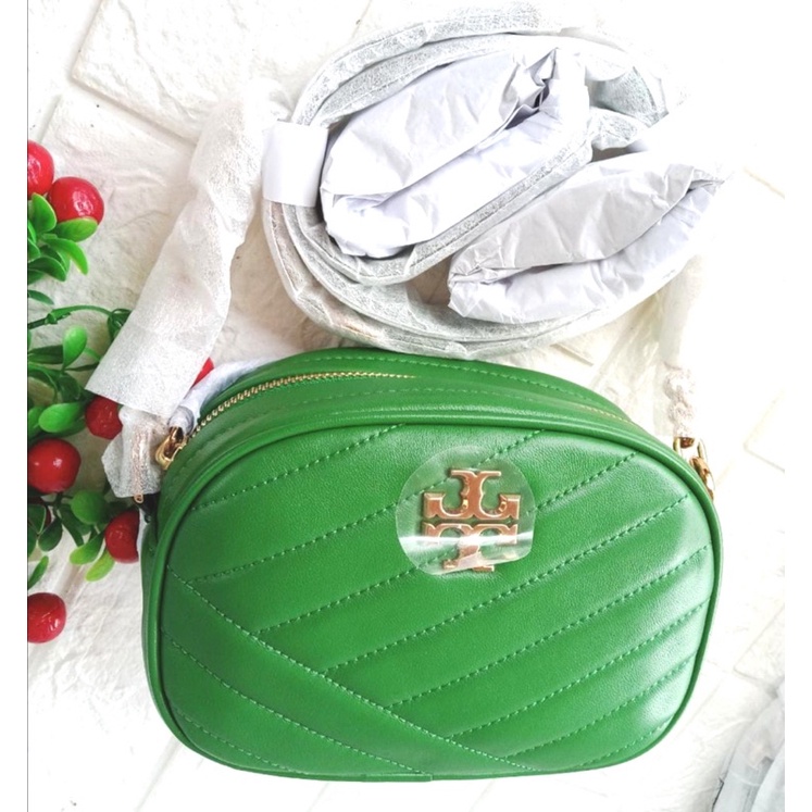 tory burch kira camera bag arugula
