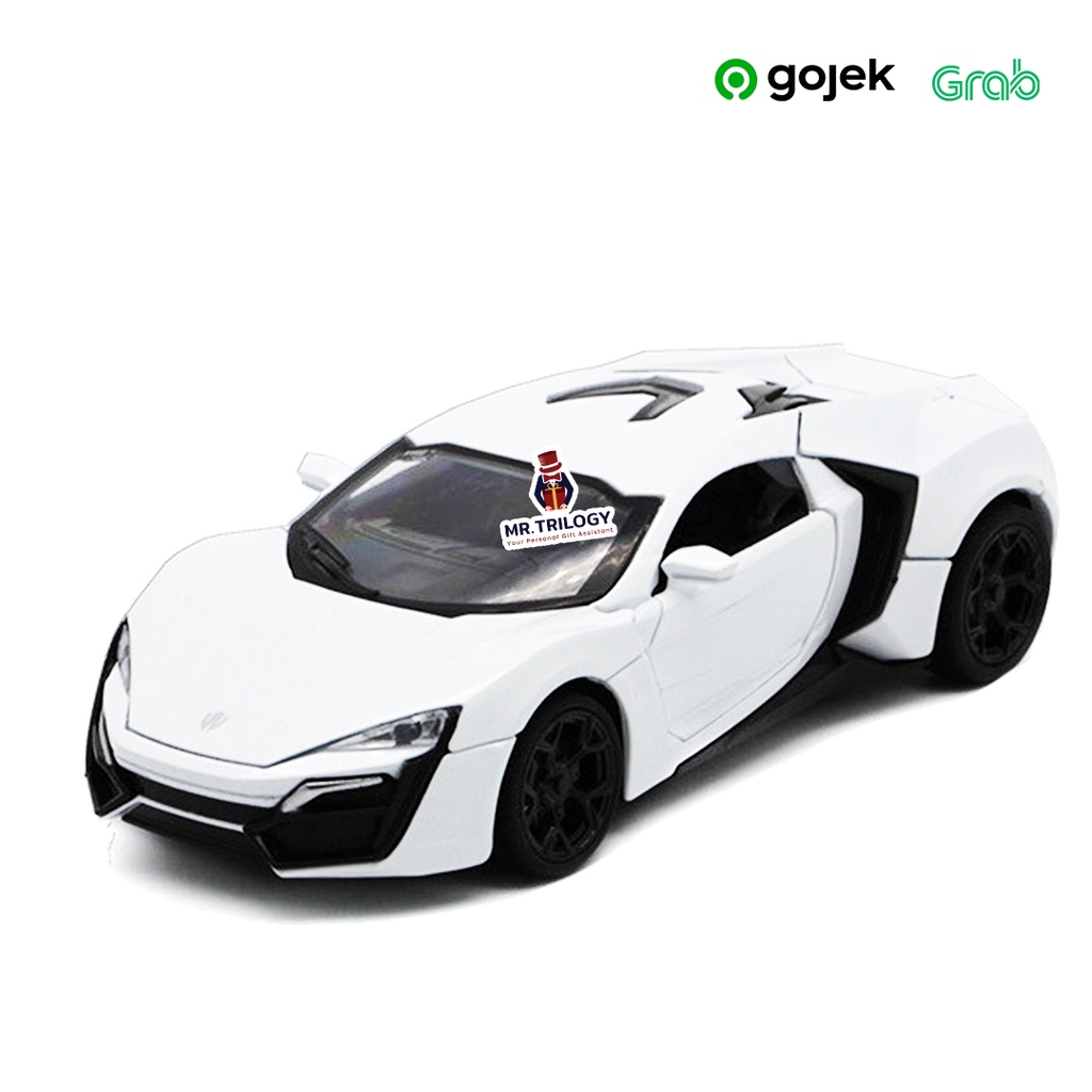 DIECAST MOBIL/ MINIATUR MOBIL LYKAN HYPERSPORT |MOBIL DIE CAST FAST AND FURIOUS KEREN MURAH BENZ BMW