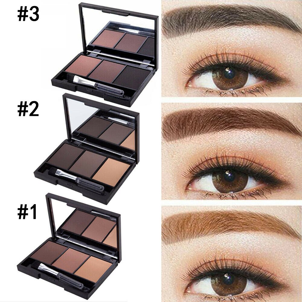 LAMEILA 3 COLOR EYEBROW POWDER / BEDAK ALIS POWDER