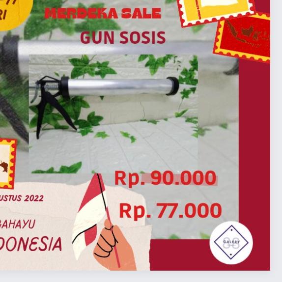 

Tembakan Silicone Sealant Sosis / Gun Sosis