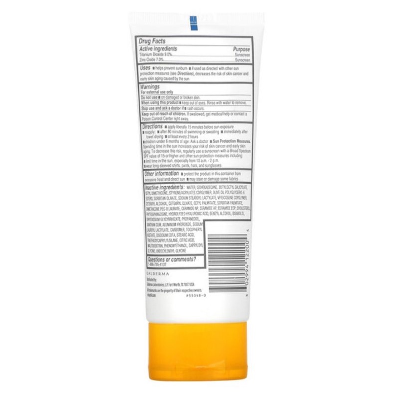 CETAPHIL Sheer Mineral Sunscreen Lotion for Face &amp; Body 89 ML