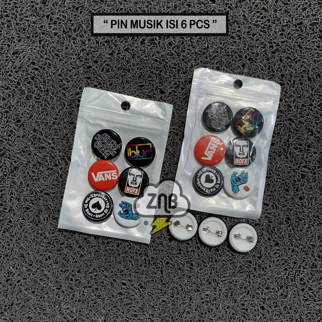 PIN BUTTON / BROS PIN MINI MUSIK/HYPE KWALITAS PREMIUM