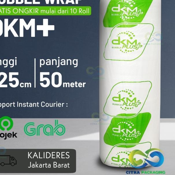 

BUBBLE BUBLE WRAP MURAH PREMIUM 125 CM X 50 M BENING - DKM GREEN