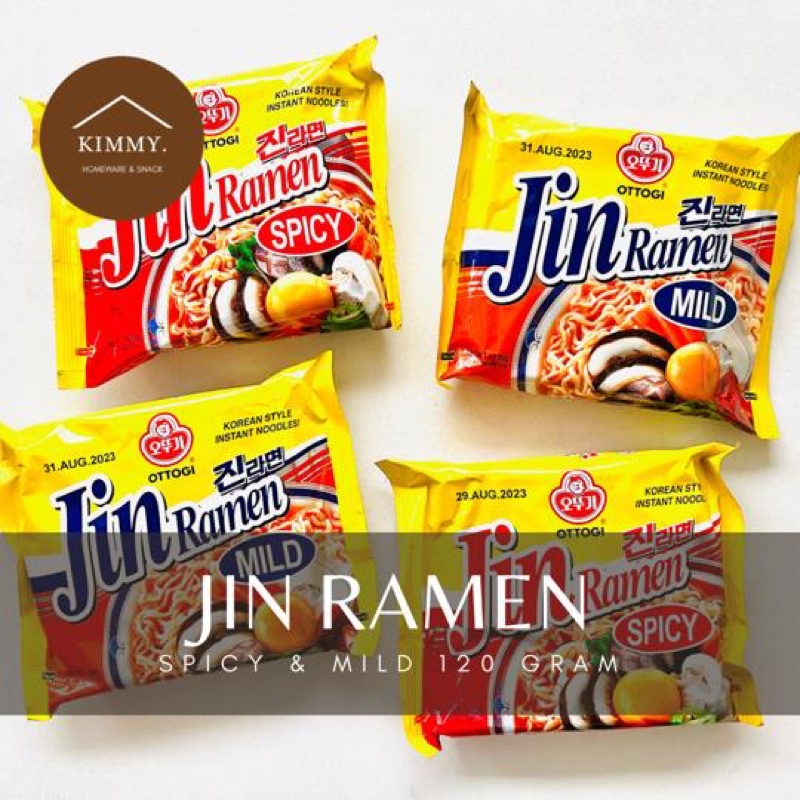 Jual OTTOGI JIN RAMEN 120 GRAM / JIN RAMEN ORGINAL ASLI KOREA Shopee