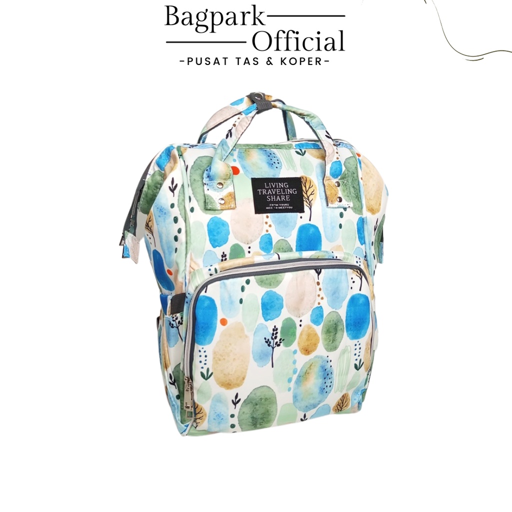 TAS RANSEL BAYI MULTIFUNGSI DIAPER BAG IMPORT BACKPACK TAS IBU DAN ANAK SERBAGUNA TERMURAH TAS SUSU BEKAL ANAK