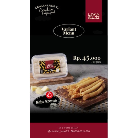 Keju Aroma Loka Saji by Rachel Vennya