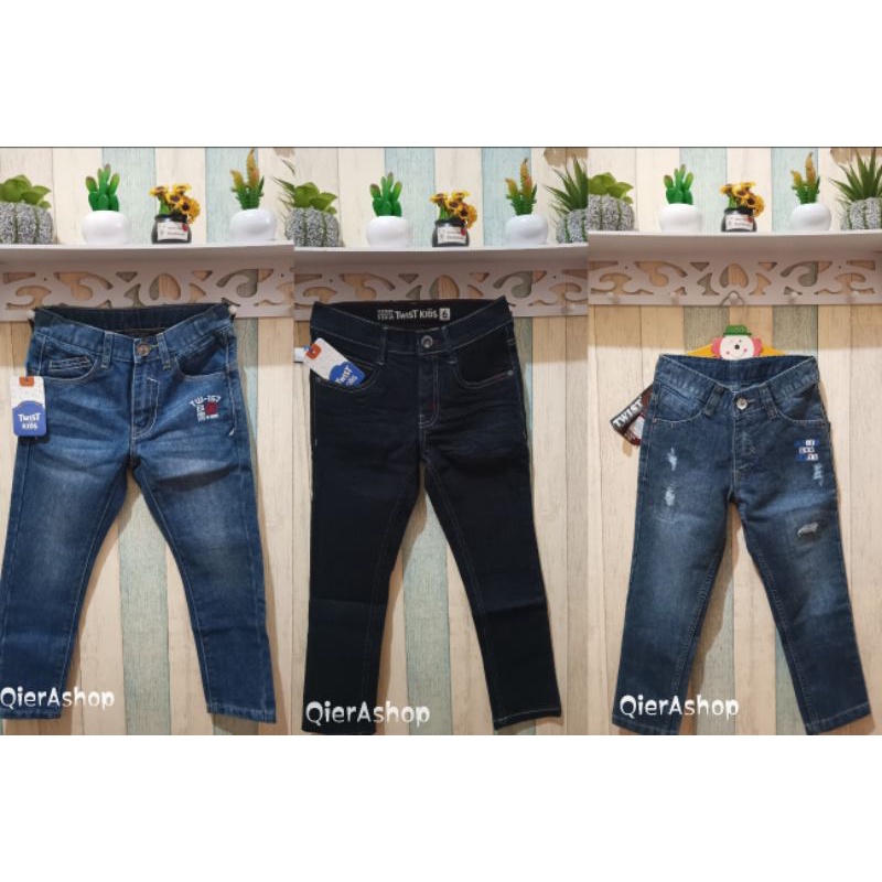 Celana Jeans anak Laki laki twist kids / twist