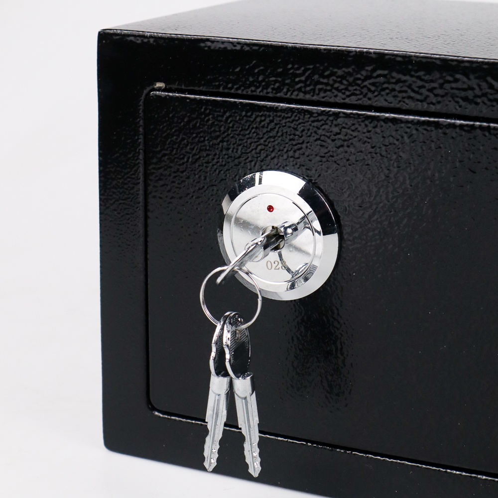 Brankas Mini Home Safe Deposit Box - 17E - 7RTH02BK Black