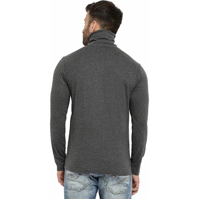 [ NEVARA ] MEN TURTLE NECK LONG SLEEVE - KAOS TURTLE NECK PRIA LENGAN PANJANG BIRU NEVY