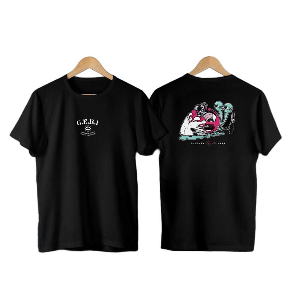 KAOS PRIA BAJU PRIA GERI DISTRO BANDUNG PREMIUM QUALITY TSHIRT PRIA VESPA GERI