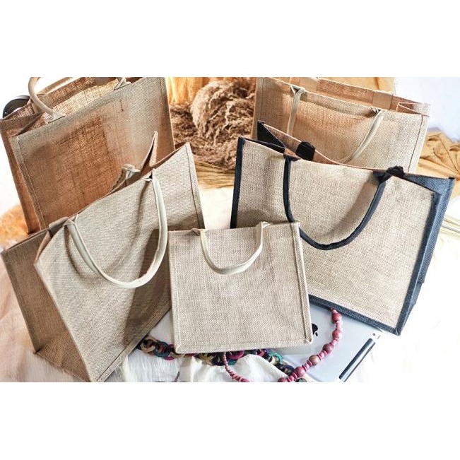 Tas goni polos / jute bag polos - Square