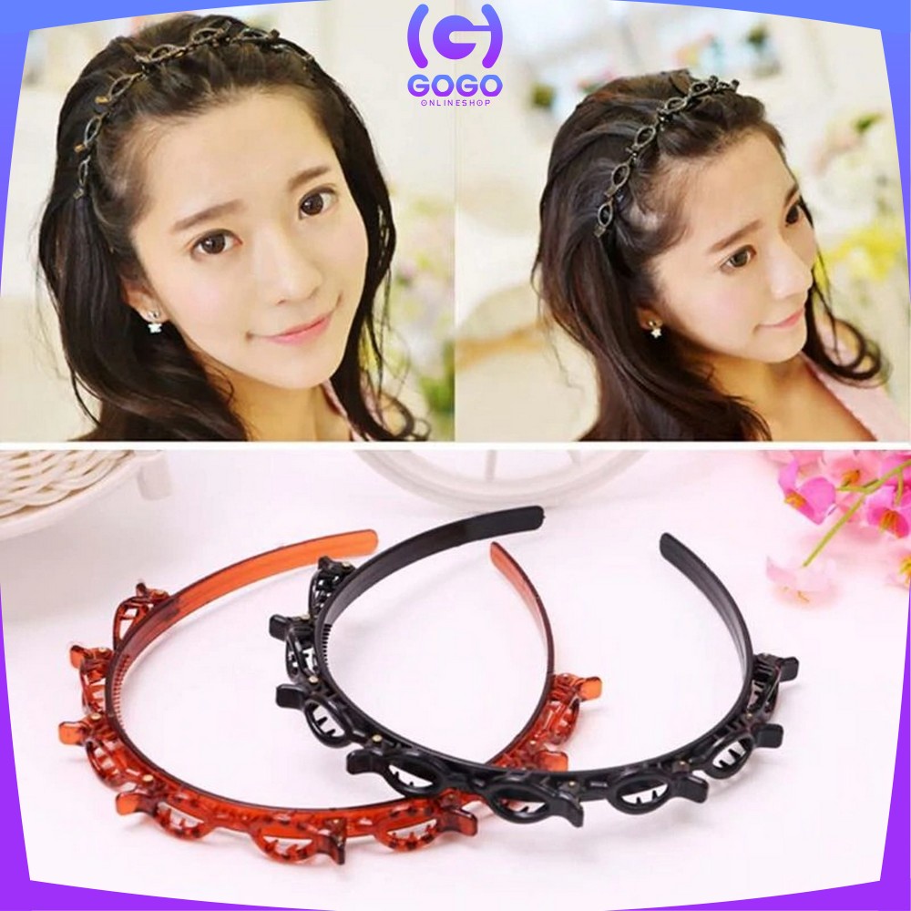 GOGO-C71 96 Headband Bando Korea Style Bandana Polos Bendo Kain Motif Impor / Bando Jepit Rambut