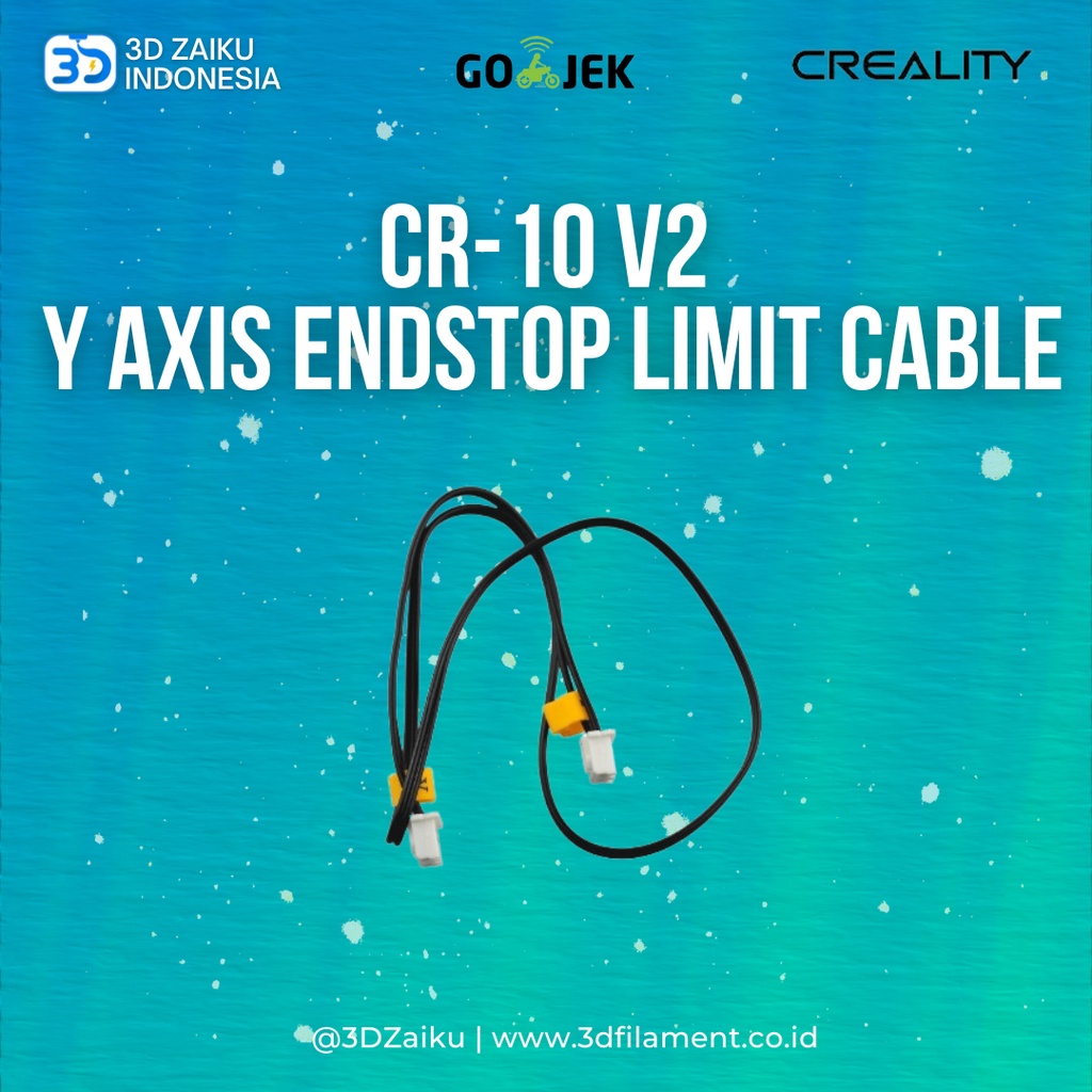 Original Creality CR-10 V2 3D Printer Y Axis Endstop Limit Cable